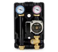 Насосно-смесительная группа с термосмесителем, в теплоизоляции, с насосом Uni-Fitt GTO 25-6S 100 Вт Uni-Fitt