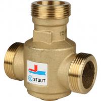 Термостатический смесительный клапан G 1"1/4 НР 60°С Stout SVM-0030-325506
