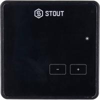 Проводной комнатный регулятор Stout R-9z, черный STE-0101-009004