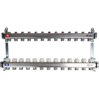 Коллектор Stout из нержавеющей стали без расходомеров 13 вых.