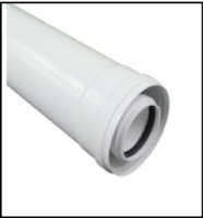 [GROPPALLI] [A03.008.000146] GROPPALLI Удлинение коаксиальное Ø 60/100 (1000мм) В/Н для конденсационных котлов {белый}