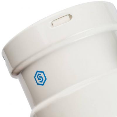 Элемент дымохода Stout горизонтальный DN80 п/м с патрубком для отвода конденсата