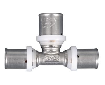 Пресс-фитинг тройник переходной MVI 20х16х16