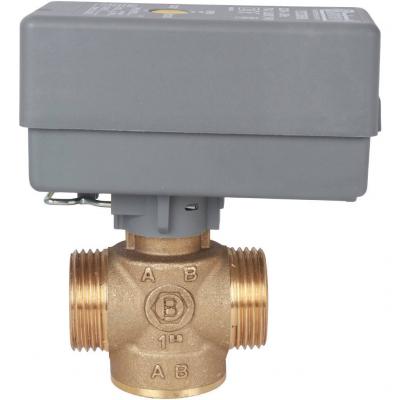 Компактный 2-Ходовой зональный клапан, сервопривод 230V, с кабелем 1м., НР 1" Stout SVM-0070-200125