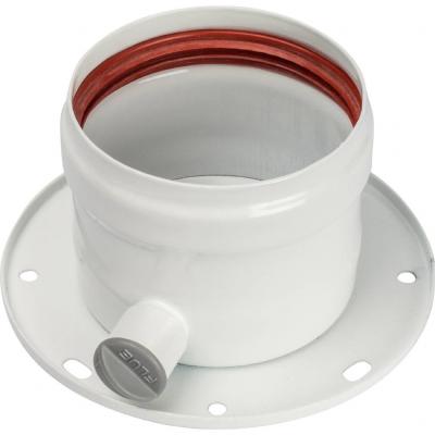 Элемент дымохода Stout адаптер с фланцевым ревизионным окном DN80