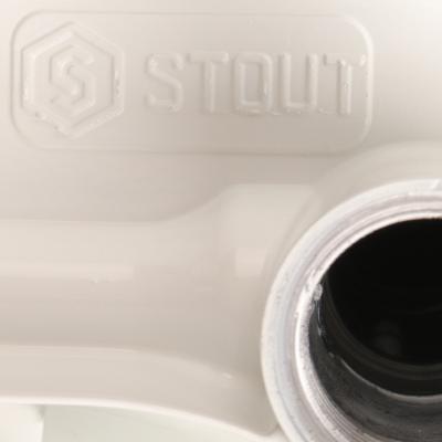 Радиатор биметаллический STOUT Space 500 9 секции боковое подключение SRB-0310-050009