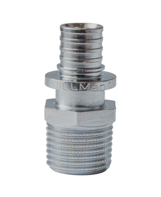 Муфта аксиальная с наружной резьбой  16x1/2" HILLMAN HM-C-1612M