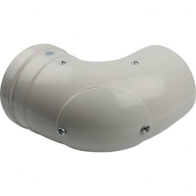 Элемент дымохода Stout конденсац. угол 90° DN60/100 м/п с инспекционным окном PP-FE