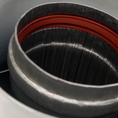 Элемент дымохода Stout DN60/100 труба коаксиальная телескопическая 470-750 мм п/м, уплотнения и хомут в комплекте