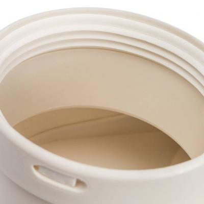 Элемент дымохода Stout DN80/80 адаптер для подкл. разд. труб (совместимый Baxi ) PP-Ryton