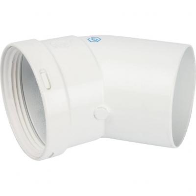 Элемент дымохода Stout отвод 45° п/м DN80