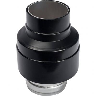 Элемент дымохода Stout манжета для перехода с D80 на финальный вертикальный участок D80/125