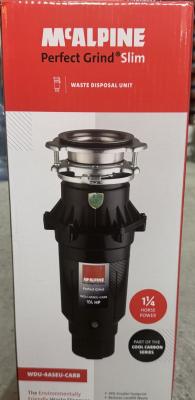 Измельчитель пищевых отходов 930Вт (1 1/4 л.с.)  McALPINE WDU-4ASEU-CARB