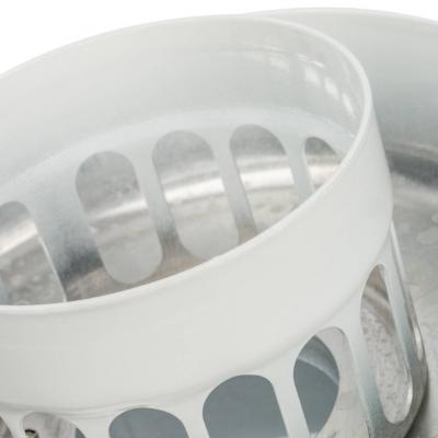 Элемент дымохода Stout DN60/100, оголовок дымохода вертикальный, защита от ветра и осадков