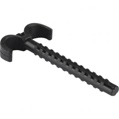 Дюбель-крюк Stout двойной, для труб д.20мм, длина 80мм