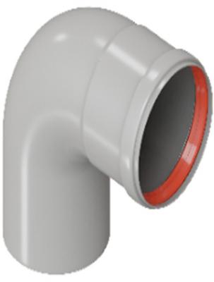 Отвод Rommer D 80 угол 90гр. M/F (мама/папа)