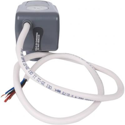 Сервопривод для шаровых зональных клапанов, ход 90°, кабель 1м., 40 сек., 24V, 4 полюса Stout SVM-0071-024004