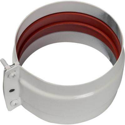 Элемент дымохода Stout соединительный адаптер внешний с рукавом для труб DN80 п/п