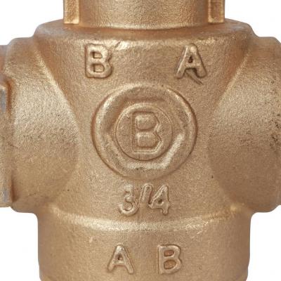 2-Ходовой зональный клапан, сервопривод 230V, с 3-х жильным кабелем 1м., НР 3/4" Stout SVM-0070-200020