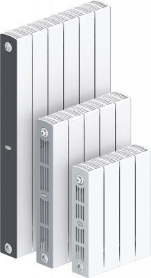 Радиатор биметаллический Rifar SUPReMO 500 6 секции боковое подключение