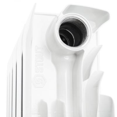 Радиатор биметаллический STOUT Space 500 6 секции боковое подключение SRB-0310-050006