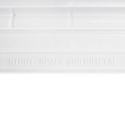 Радиатор биметаллический STOUT Space 500 10 секции боковое подключение SRB-0310-050010