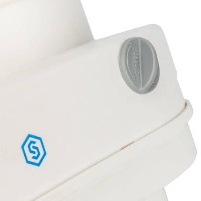 Элемент дымохода Stout DN80/80 адаптер для подкл. разд. труб (совместимый Bosch (фланец ) PP-Ryton