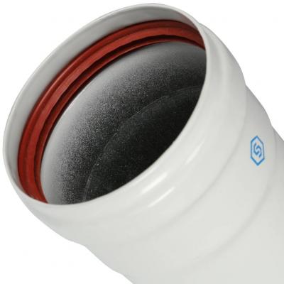 Элемент дымохода Stout DN80 труба 2000 мм п/м