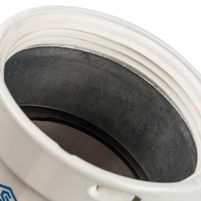 Элемент дымохода Stout горизонтальный DN80 п/м с патрубком для отвода конденсата