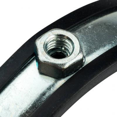 Хомут Stout для труб с гайкой 4"(107-116)