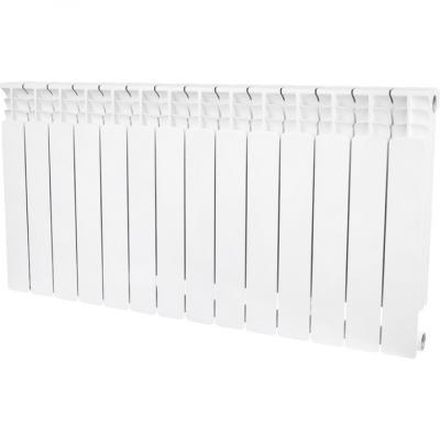 Радиатор биметаллический STOUT Space 500 14 секции боковое подключение SRB-0310-050014