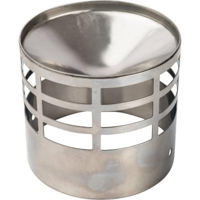 Элемент дымохода Stout решетка из нержавеющей стали DN80 для дымоотводящей трубы