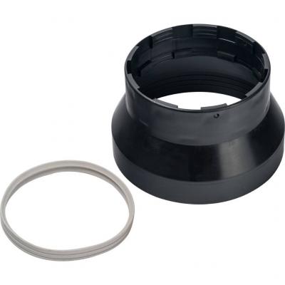 Элемент дымохода Stout адаптер пластиковый DN101/133, для гермитизации терминала при проходе через крышу