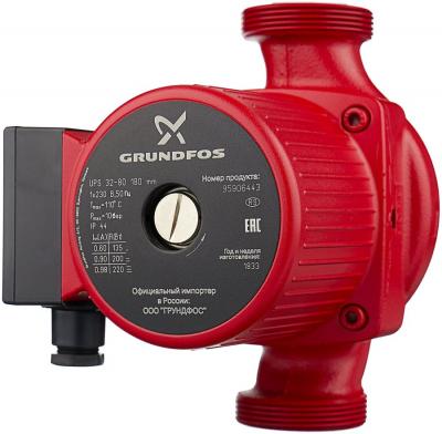 Насос циркуляционный Grundfos UPS 32-80 180 с гайками 95906443 ORIGINAL