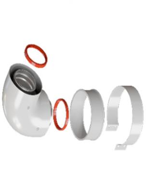 Начальный участок Rommer универсальный 60/100 (кроме Immergas и Navien Deluxe 75/100 стар.)