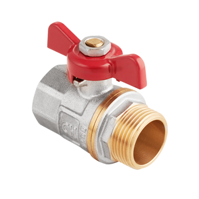 Кран AquaHit 3/4" вн.-нар., бабочка (БГШ)