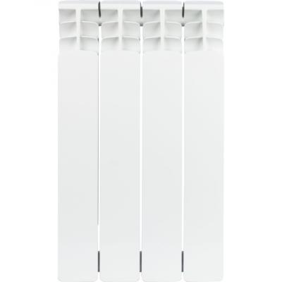 Радиатор биметаллический STOUT Space 500 4 секции боковое подключение SRB-0310-050004