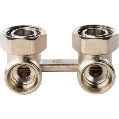 Узел нижнего подключения радиатора для двухтрубной системы STOUT угловой 3/4'' SVH-0004-000020