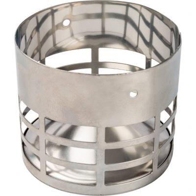 Элемент дымохода Stout решетка из нержавеющей стали DN80 для дымоотводящей трубы