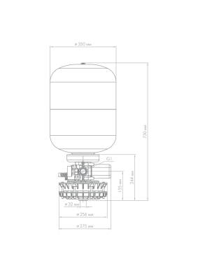 Джилекс «КРОТ» 130-160/50