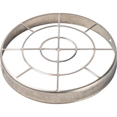 Элемент дымохода Stout решетка из нержавеющей стали DN80 для воздухоподводящей трубы