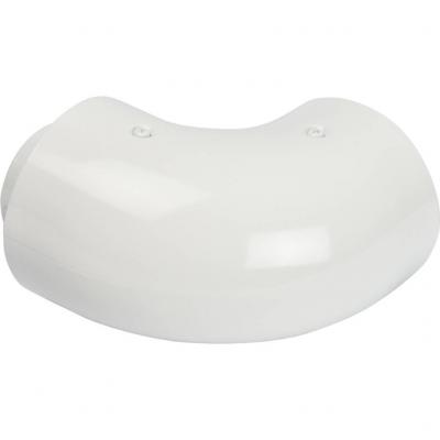 Элемент дымохода Stout отвод коаксиальный 90° DN60/100, п/м уплотнения и хомут в комплекте (с логотипом)