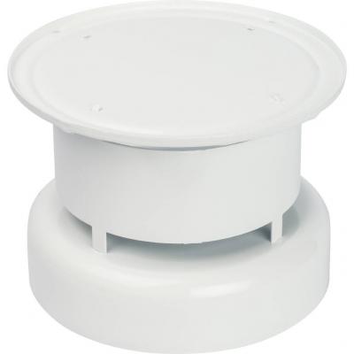 Элемент дымохода Stout DN60/100, оголовок дымохода вертикальный, защита от ветра и осадков