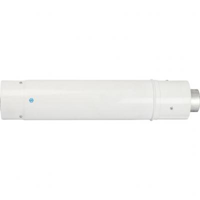 Элемент дымохода Stout DN60/100 труба коаксиальная телескопическая 470-750 мм п/м, уплотнения и хомут в комплекте