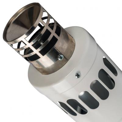 Элемент дымохода Stout DN60/100 конечный участок 900 мм дымохода для горизонт.прохода через стену с оголовком из нерж. стали