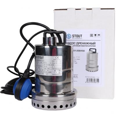 Насос дренажный Stout SPD-0001-200450