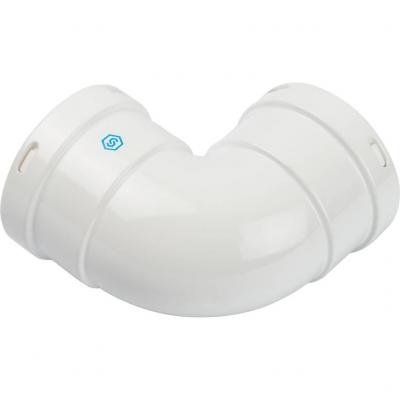 Элемент дымохода Stout отвод 90° м/м DN80