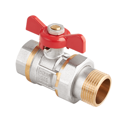 Кран-американка AquaHit 1/2" вн.-нар., бабочка
