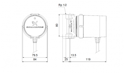 Насос Grundfos Comfort UP 15-14 B PM