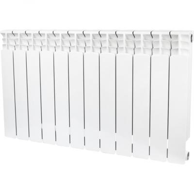 Радиатор биметаллический STOUT Space 500 12 секции боковое подключение SRB-0310-050012